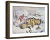 Fairies in the Snow-John Anster Fitzgerald-Framed Giclee Print