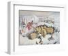 Fairies in the Snow-John Anster Fitzgerald-Framed Premium Giclee Print