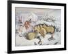 Fairies in the Snow-John Anster Fitzgerald-Framed Giclee Print