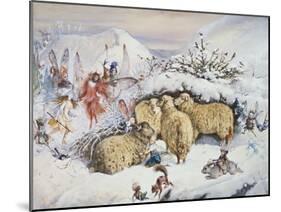 Fairies in the Snow-John Anster Fitzgerald-Mounted Giclee Print