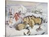 Fairies in the Snow-John Anster Fitzgerald-Stretched Canvas
