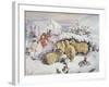 Fairies in the Snow-John Anster Fitzgerald-Framed Giclee Print