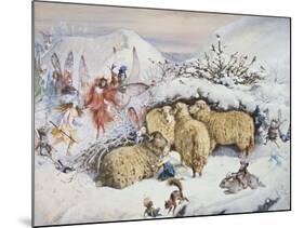 Fairies in the Snow-John Anster Fitzgerald-Mounted Giclee Print