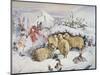 Fairies in the Snow-John Anster Fitzgerald-Mounted Premium Giclee Print