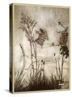 Fairies, Kensington Gdns-Arthur Rackham-Stretched Canvas