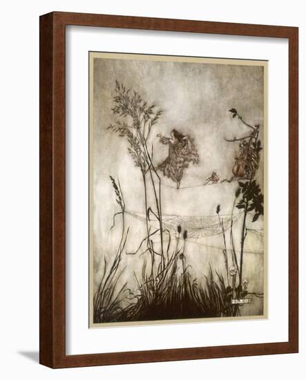 Fairies, Kensington Gdns-Arthur Rackham-Framed Photographic Print