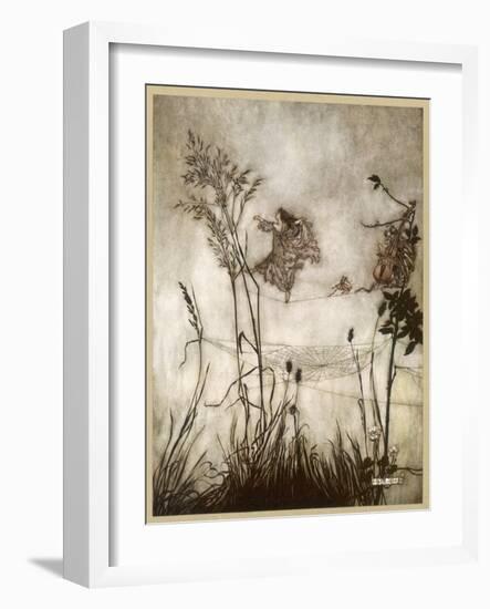 Fairies, Kensington Gdns-Arthur Rackham-Framed Photographic Print