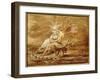 Fairies on a Shell (W/C)-Sir Joseph Noel Paton-Framed Giclee Print