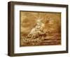 Fairies on a Shell (W/C)-Sir Joseph Noel Paton-Framed Giclee Print