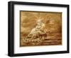 Fairies on a Shell (W/C)-Sir Joseph Noel Paton-Framed Giclee Print