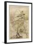 Fairies Steal a Child-Arthur Rackham-Framed Art Print