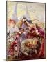 Fairies with Birds (W/C)-John Anster Fitzgerald-Mounted Premium Giclee Print