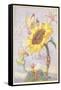 Fairies with Sunflower-null-Framed Stretched Canvas