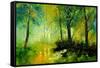 Fairies Wood-Pol Ledent-Framed Stretched Canvas