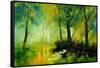 Fairies Wood-Pol Ledent-Framed Stretched Canvas