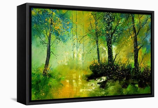 Fairies Wood-Pol Ledent-Framed Stretched Canvas