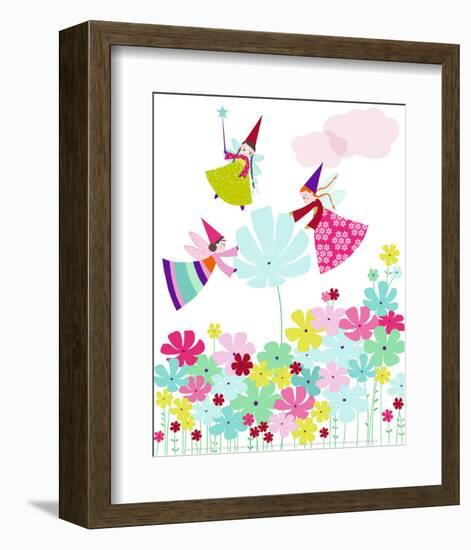 Fairies-Laure Girardin-Vissian-Framed Art Print