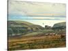 Fairlight Downs, Sunlight on the Sea-William Holman Hunt-Stretched Canvas