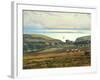 Fairlight Downs, Sunlight on the Sea-William Holman Hunt-Framed Giclee Print