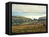 Fairlight Downs, Sunlight on the Sea-William Holman Hunt-Framed Stretched Canvas