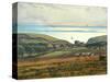 Fairlight Downs, Sunlight on the Sea-William Holman Hunt-Stretched Canvas