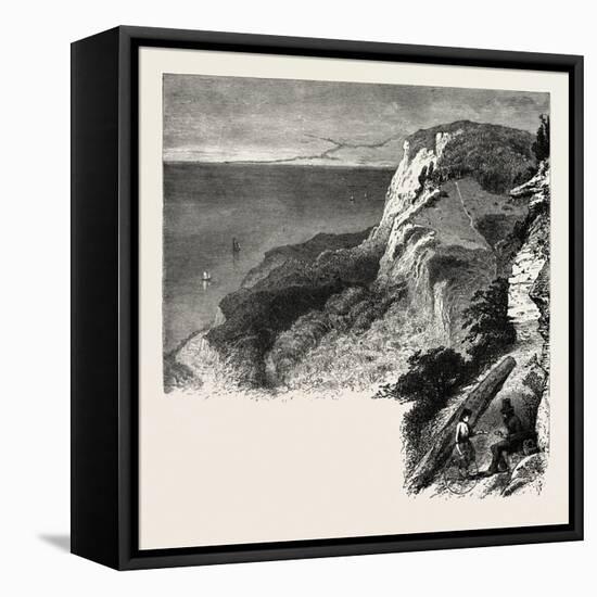 Fairlight Glen, the South Coast, UK, 19th Century-null-Framed Stretched Canvas