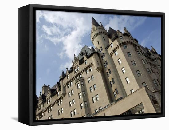 Fairmont Chateau Laurier Hotel, Ottawa, Ontario Province, Canada-De Mann Jean-Pierre-Framed Stretched Canvas