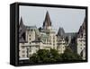 Fairmont Chateau Laurier Hotel, Ottawa, Ontario Province, Canada-De Mann Jean-Pierre-Framed Stretched Canvas