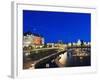 Fairmont Empress Hotel and Parliament Building, James Bay Inner Harbour, Victoria-Christian Kober-Framed Photographic Print