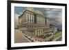 Fairmont Hotel - San Francisco, California-Lantern Press-Framed Art Print