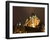 Fairmont Le Chateau Frontenac Hotel, Quebec City, Province of Quebec, Canada, North America-Snell Michael-Framed Photographic Print