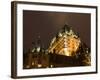 Fairmont Le Chateau Frontenac Hotel, Quebec City, Province of Quebec, Canada, North America-Snell Michael-Framed Photographic Print