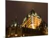 Fairmont Le Chateau Frontenac Hotel, Quebec City, Province of Quebec, Canada, North America-Snell Michael-Mounted Photographic Print