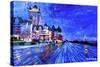 Fairmont Le Chateau Frontenac Quebec Canada By Nig-Martina Bleichner-Stretched Canvas