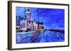 Fairmont Le Chateau Frontenac Quebec Canada By Nig-Martina Bleichner-Framed Art Print