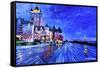 Fairmont Le Chateau Frontenac Quebec Canada By Nig-Martina Bleichner-Framed Stretched Canvas