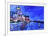 Fairmont Le Chateau Frontenac Quebec Canada By Nig-Martina Bleichner-Framed Art Print