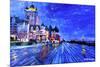 Fairmont Le Chateau Frontenac Quebec Canada By Nig-Martina Bleichner-Mounted Art Print