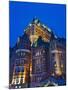 Fairmont Le Chateau Frontenac, Quebec City (UNESCO World Heritage Site), Canada-Keren Su-Mounted Premium Photographic Print