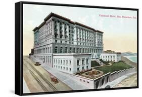 Fairmount Hotel-null-Framed Stretched Canvas