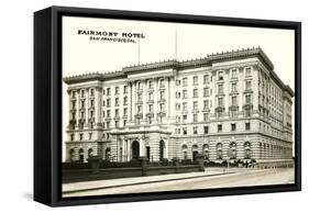 Fairmount Hotel-null-Framed Stretched Canvas