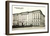 Fairmount Hotel-null-Framed Art Print