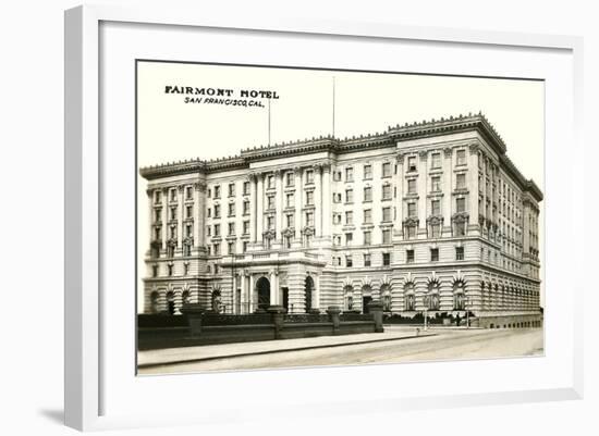 Fairmount Hotel-null-Framed Art Print