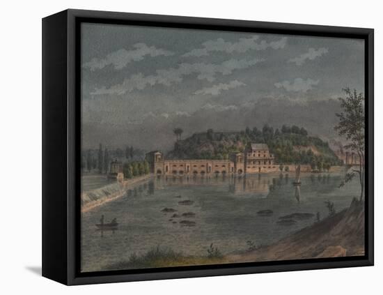 Fairmount Waterworks, Philadelphia, Pa, 1848-Augustus Kollner-Framed Stretched Canvas