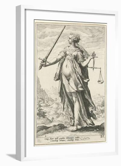 Fairness (Justic)-Hendrick Goltzius-Framed Giclee Print