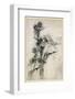 Fairy and Bee-Arthur Rackham-Framed Photographic Print