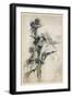 Fairy and Bee-Arthur Rackham-Framed Photographic Print