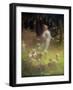 Fairy and Sprites in the Undergrowth-Georges Picard-Framed Giclee Print