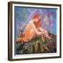 Fairy and the Velveteen Rabbit-Judy Mastrangelo-Framed Premium Giclee Print