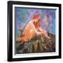 Fairy and the Velveteen Rabbit-Judy Mastrangelo-Framed Premium Giclee Print